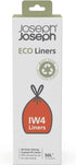 Joseph Joseph Eco Trash Bags, Recycled plastic, Extra strong, With Drawstring, 13.2 Gallons, Grey...