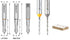 Amana Tool 317013 Solid Carbide Dowel Drill Bit Through Hole Boring Drill Bits 3mm D x 70mm Long x 10x25mm Shank Left Hand...
