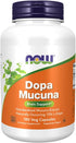 NOW Supplements, DOPA Mucuna, Standardized Mucuna Extract with Naturally Occurring 15% L-Dopa, 180 Veg Capsules...