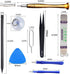 Electronics Screen Opening Pry Tool Repair Kit with Steel and Carbon Fiber Nylon Spudgers, Professional 46 in 1 Mobile Phone Screen Opening Repair...