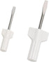 yueton 2PCS Sewing Machine Screwdriver White Sewing Machine Needle Plate Screwdriver Regular and Mini Screwdrivers Home Sewing Machine Repairing T...
