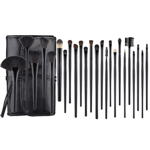 Makeup Brush Set 24pcs MakeUp Brush Set with Bag for Daily MakeUp and Travel Foundation Blending Powder Blush Eye Shadows Concealers...