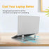 Macbook Laptop Stand Aluminum Cooling Ergonomic Computer Riser Holder BSL901S...