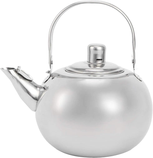 Tea Pots, Tea Pots with Infuser for Stove Top 14cm Stainless Steel Teapot Teapot with Infuser Tea Kettle for Loose Leaf and Tea Bags...