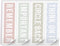 Modern Reminder Page Markers / 1" x 2.875" Multiuse Sticky Note Tabs/Pastel Pattern Sticky Pad with 200 Tabs/Made in The USA...