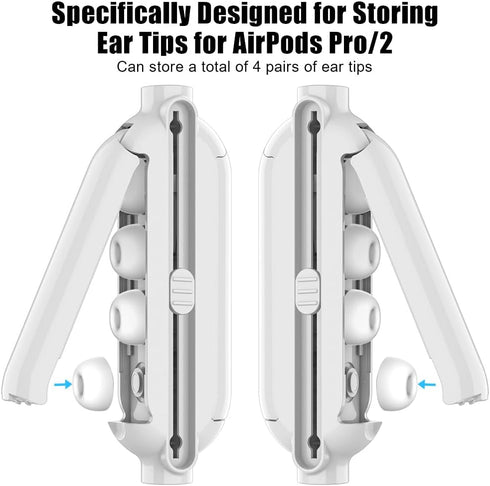SAYAFAN 5 in 1 Cleaner Kit for AirPods 1 2 3 Pro/Pro 2, Cleaning Pen with Ear Tips Storage Box for AirPods Pro/2nd Generation, Electronic Cleaning...