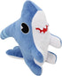 Large Shark Dog Stuffed Animal Plush Toy Kawaii Shark Puppy Plushie Doll (Blue)...