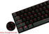 Happy Balls Keycaps Backlit ABS Doubleshot Shine Through Keycap Set Cherry MX OEM US Layout Key Caps for 61/87 TKL/104 MX Switches Mechanical Keyb...
