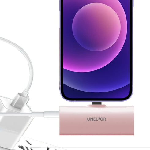Mini Portable Charger 5000mAh Power Bank Ultra-Compact Battery Pack Phone Charger Portable Fast Charging Compatible with iPhone 14/14 Pro Max/13/1...