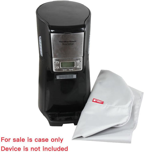 Hermitshell Dust Proof Cover with Soft Velvet Lining for Hamilton Beach 12-Cup Coffee Maker Programmable Brewstation Summit Dispensing Coffee Mach...