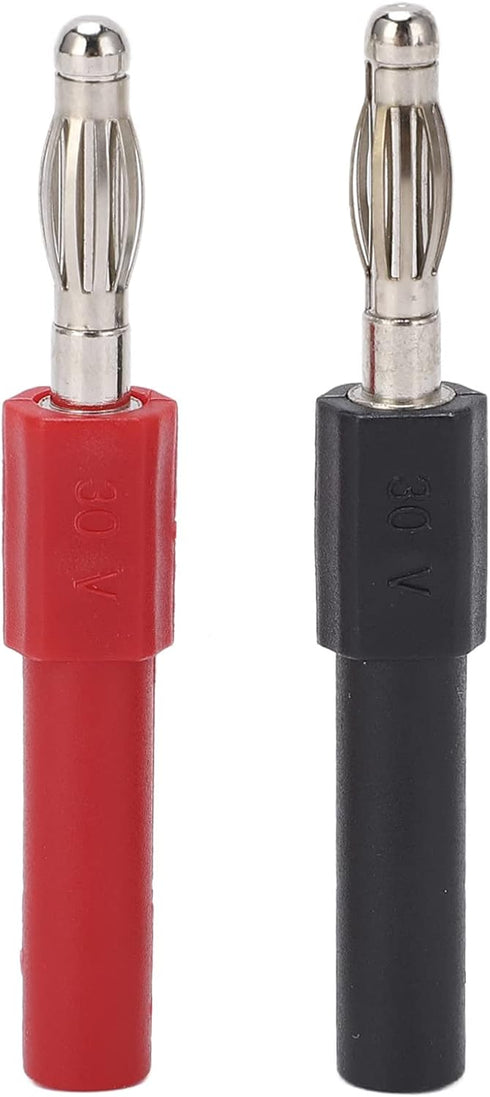 5Set J.20012 Banana Plug Connector 4mm Male to 2mm Female Multimeter Banana Plug Connector Adapter for Multimeter Test Leads Probes...