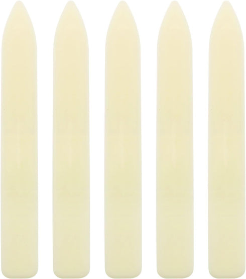 E-outstanding 5PCS ABS Bone Folder Paper Creaser Set Paper Creaser Bone Folder Tool Embossing Folders Bone Folder Tool Creaser Crafting Tool for D...