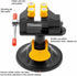 Universal Mini Table Bench Screw Clamp Engraving Table Vice 360 Rotatable Adjustable Table Vise Suction Cup Base for Jewelry Watch Walnut...