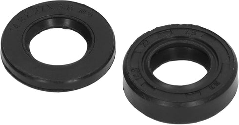 Engine Oil Seal, 2 Pcs Rubber Oil Seal Motorized Bike Parts for 49cc 50cc 66cc 80cc 2 Stroke Engine...