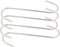 Meat Hooks 6 Inch 4mm S-Hook Stainless Steel Meat Processing Butcher Hook Pot Hooks (6 Inch)...