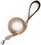 Light Khaki Large 6 Ft Hemp Dog Leash, Neoprene Padded Handle, Choose from 10 Colors (Large - 6 Feet, Light Khaki)...