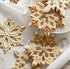 Mziart Christmas Snowflake Cookie Cutter Set of 5, Metal DIY Cookie Mold Biscuit Shapes Molds for Home Baking Holiday Gifts Party Supplies/Favors...