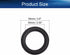 Heyiarbeit 4 Inch Speaker Rubber Edge Surround Rings Replacement Parts for Speaker Repair or DIY 2pcs......