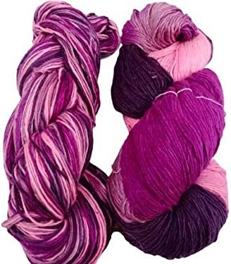 Silk Roving Worsted Weight Yarn Singles - Pure mulberry silk duke yarn (100 Grams, Tokyo)...