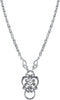 1928 Jewelry Silver Tone Heart Eyeglass Holder Pendant Necklace, 28...