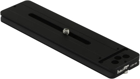 Haoge 150mm LQR-150 Universal Lens Quick Release Plate for Canon Nikon Olympus Minolta Tokina Tamron Sigma Pentax Sony Leica Tele Lenses Compatibl...