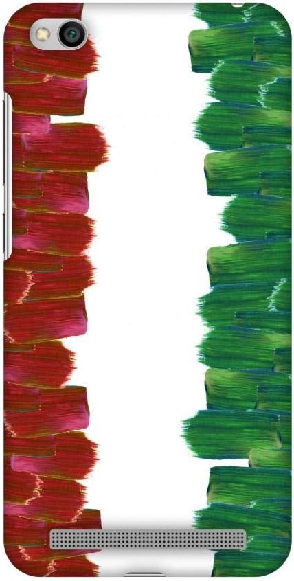 AMZER Slim Fit Handcrafted Designer Printed Snap On Hard Shell Case Back Cover with Screen Cleaning Kit Skin for Xiaomi Redmi 5A - Italy Flag- Bru...