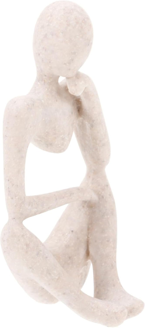 Aquarium Decorations Shelf Decor Living Room Thinker Statue Elegant Thinker Figure Abstract Thinker Decor Thinker Figurines Thinker Statues Home D...