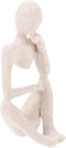 Aquarium Decorations Shelf Decor Living Room Thinker Statue Elegant Thinker Figure Abstract Thinker Decor Thinker Figurines Thinker Statues Home D...