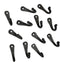 Hand Forged Metal Wall Hook Set of 12 Pcs Wrought Iron Handmade Hook for Plant & Mug Farmhouse Coat Hook Rack Heavy Duty Kitchen Utensils Hook Rac...