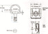 HTTMT MT278-CD 15mm Chrome Quick Release Fasteners Fairing Bolts Studs Quarter Turn + Clips...