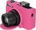 SX740 Camera Case, BMAOLLONGB Fullbody Thin Lightweight Silicone Camera Skin Body Rubber Cover Case for Canon PowerShot SX740 SX730 (Rosered)...