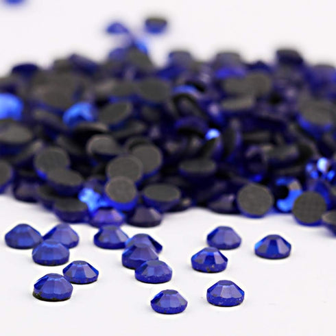 beadsland Crystal Hotfix Rhinestone,Machine Cut Stone 1440pcs/pkg (Sapphire,SS16/4mm)...