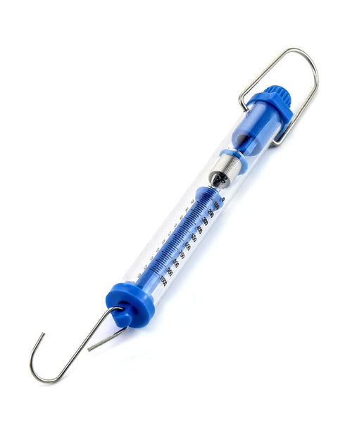 QWORK Plastic Tubular Spring Scale - 5 Pack 1000g/10N Capacity, Grams & Newton Calibration, Zeroing Capability, Clear Plastic Body Spring Balance ...