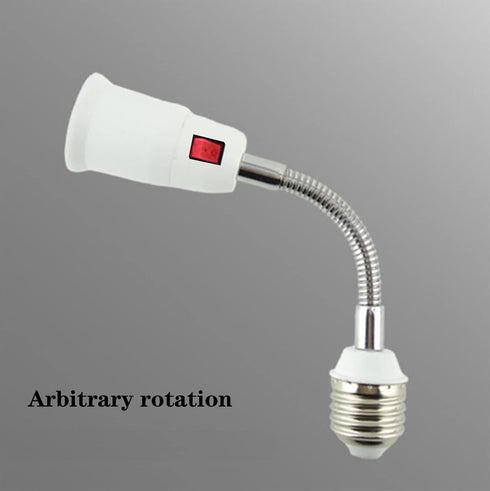 360 Degrees Adjustable E26/E27 Splitter Socket Adapter 2 pack. E26/E27 Standard LED Bulbs 360 Degrees Adjustable 180 Degree Bendable Max Watt 120W...