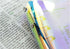Index Tabs for A5/A6 6-Holes Cover Round Ring View Binder File Folder Loose Leaf Sheet Protectors Binder Cover Protector (Laser Cover, A5/21cm*15c...