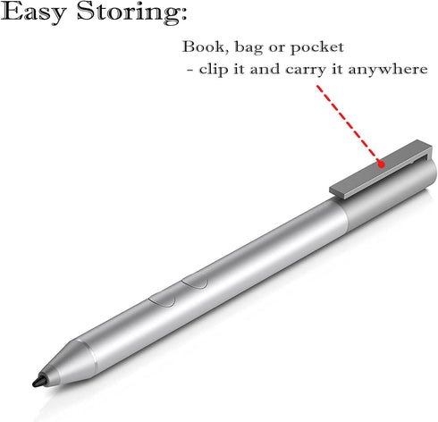 MPP 1.51 Pen(3V2X4AA) Compatible for HP Envy 360, Stylus Pen Compatible with HP Envy 360 Supported Devices, 1024 Pressure Sensitivity&Palm Rejecti...
