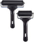 2Pcs Rubber Brayer Roller for Printmaking, Great for Gluing Application Also. (4inch+2.2 inch)...