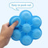 Webake Baby Food Freezer Trays with Lid, Silicone Ice Cube Popsicle Molds with 7 Ice Pop Sticks, Egg Bites Molds Set of 2 for Instant Pot Accessor...