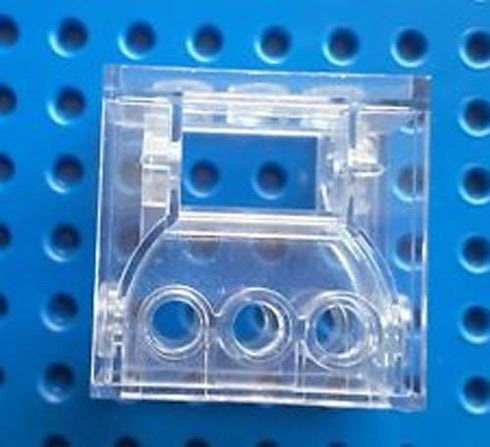 LEGO Technic COMPLETE GEARBOX ASSEMBLY 2 x 4 x 3 1/3 Trans-Clear Wormbox gear motor REDUCER block Mindstorms robotics ev3 NXT transparent robot bu...