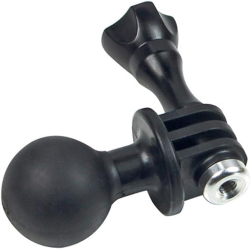 1" Ball Mount Universal Head Adapter with Thumb Screw Fit for GoPro Hero 9, 8 Black, 7 Black, 7 Silver, 7 White, 6, 5, 4, 3+, 5Session, MAX, DJI O...