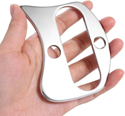 Sport Stainless Steel Scraping Massage Tool,Muscle Scraper,Face Legs SPA Massage Tool Muscle Scraper Deep Relaxation Tissue Therapy Device Pain Re...