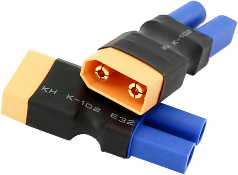3pcs Female EC5 to XT90 / XT-90 Male - Heavy Duty Connector Adapter(BDHI-02)...