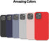 GOOSPERY Liquid Silicone Case for iPhone 12 Pro Max Case (6.7 inches) Silky-Soft Touch Full Body Protection Shockproof Cover Case with Soft Microf...