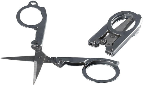 12Pcs Small Folding Scissors,Stainless Steel Pocket Scissors,Mini Scissors Set for Craft Travel Trip Camping Outdoor...