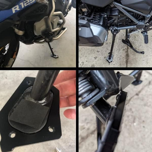 Ejoyous CNC Motorcycle Side Kickstand Foot Side Stand Extension Pad Plate for R1200GS LC 13-16 / R1200GS Adventure LC 14-16...