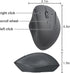 ELECOM Wireless Mouse Ergonomic shape, 2.4Ghz with Receiver, Silent Click, 20-Month Battery Life, 2000DPI, 3 buttons, Optical Sensor, Compatible w...