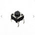 100Pcs 6x6x5 mm Miniature Micro Momentary Tactile Tact Touch Push Button Switch Quality Switch SPST Miniature/Mini/Micro/Small PCB...