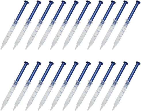 20 PCS 3ML Teeth Whitening Gel Refills 35% CP Bleaching Gel, Tooth Whitener Gel Syringes Kit...