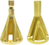 Deburring Drill Bit Stainless Steel Remove Burr Quickly Repairs Damaged Bolts 2Pcs Deburring External Chamfer Tool Fits for Drill Bit Triangle Sha...