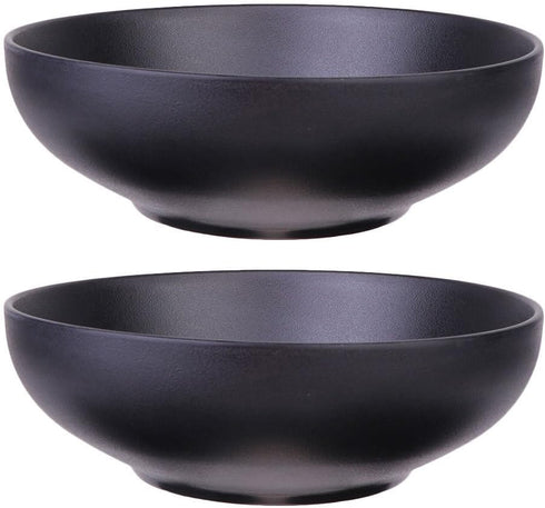 Hemoton 2Pcs Japanese Style Ramen Bowl,Ramen Bowl,Miso Soup Bowl,Noodle Bowls, Large Soup Bowl,Salad Bowl Fruit Dessert Bowl,Melamine Asian Bowls,...